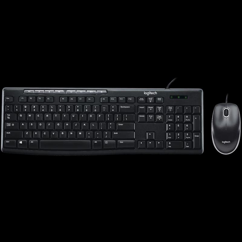 Logitech MK200 Wired Keyboard and Mouse Combo