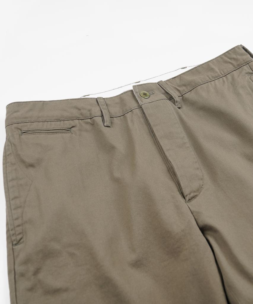 FRIZMWORKS Washed Officer Chino Pants _ Mud