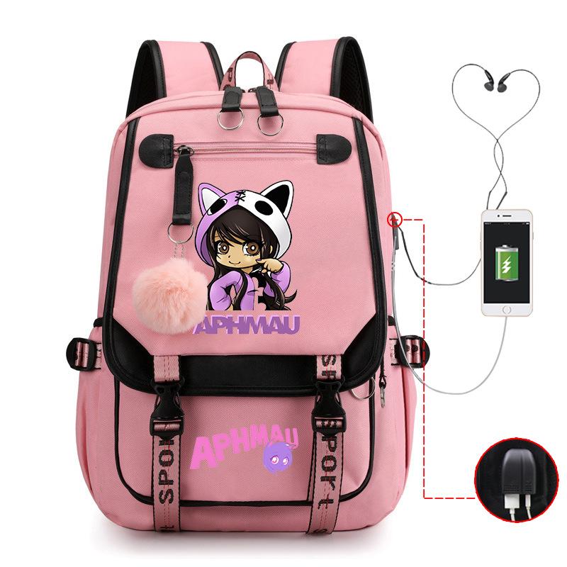 Harajuku Simple And Versatile Junior High School Student Schoolbag Female Lightweight Large-Capacity Junior High School Student Backpack