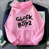 Autumn Winter New Printed Letter Hoodie Sweatshirt for Men and Women Couples Korean Style Trendy Casual Simple Top