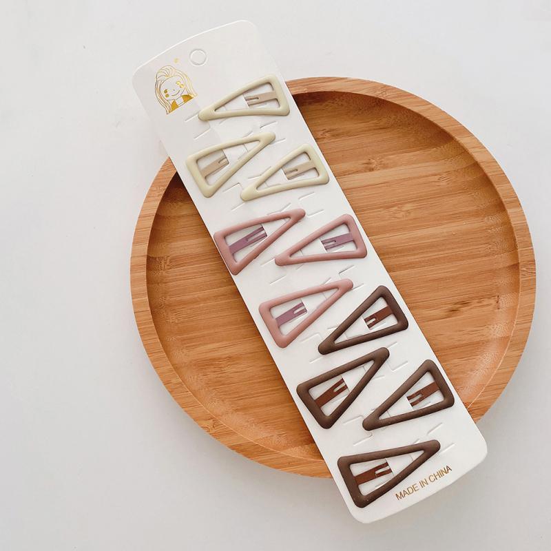 Agrafe De Păr Copii Cu Geometrie Golită Accesorii De Păr Fete Drăguțe Și Dulci