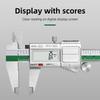 Digital Caliper Measuring Tool Combination Square Fraction/MM/Inch Digital Vernier Gauge for Mechanical Components Measure