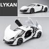 1:32 Lykan Hypersport Alloy Sport Car Model Diecast & Toy Metal Vehicles Supercar Model Simulation Collection Childrens Toy Gift