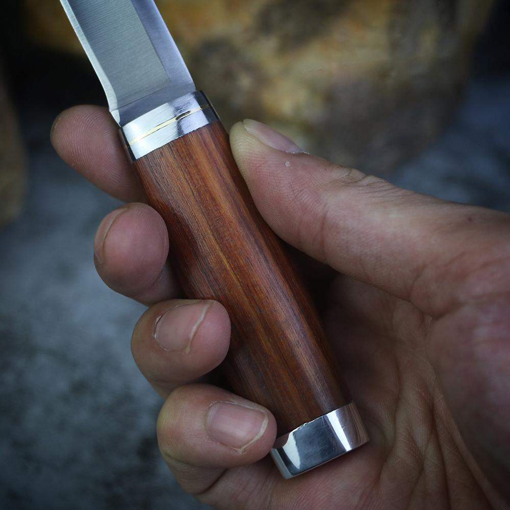 Stainless Steel Kitchen with Artificial Leather Cover, Chef Knives, A Knife for Cleaning Vegetables, Meat, Fruits, Knife, Tool for Cooking