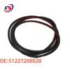 Compatible BMW Car Door Seal Strip - Part Numbers: 51227208028, 51337258329, 51337289609.