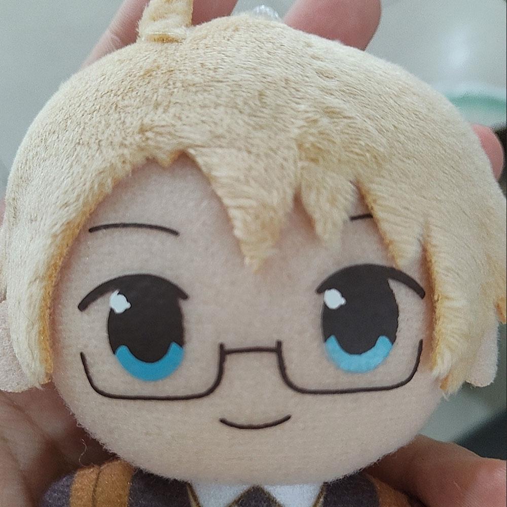 Hetalia Achsenmächte Yao Wang Alfred F Jones Arthur Kirkland 10cm Anhänger Schlüsselanhänger Plüschpuppe Figur Spielzeug