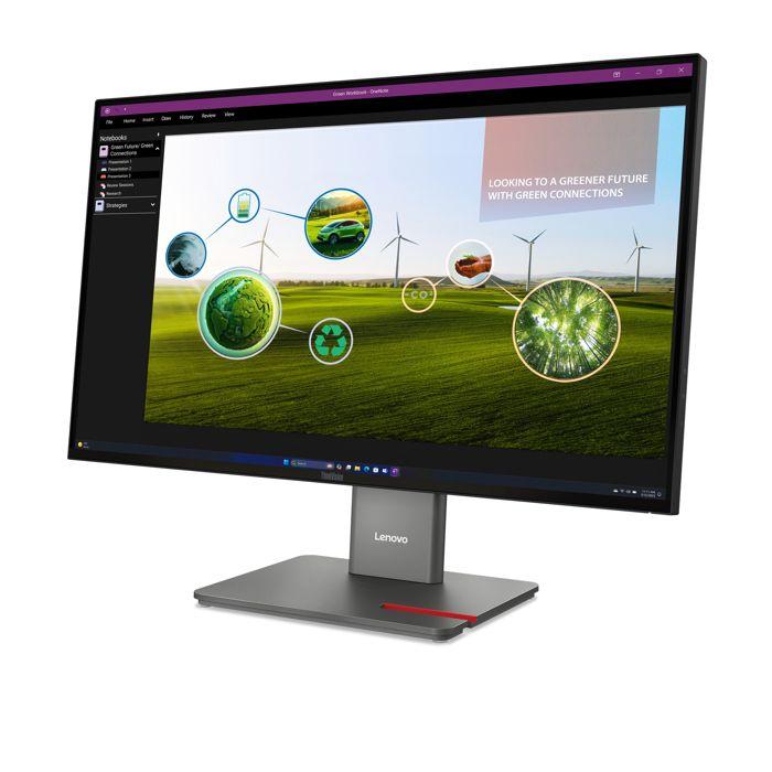 Écran LED - LENOVO - ThinkVision P27Q-40 - 27 pouces - 2560 x 1440 QHD - IPS - 120 Hz