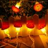 LED Pilz Lichterkette Batteriebetrieben Lichterkette Gartenparty Deko für Weihnachten Hochzeiten