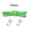 No Tie Shoe Laces Flat Metal Buckle Elastic Shoelaces Casual Shoes for Men and Women Lazy Shoelace Rubber Band Shoestring