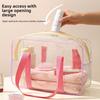 Pvc Travel Toiletry Bag With Multiple Compartments For Women And Men