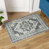 Persian Floor Mat Bathroom Dirt Resistant Floor Mat Easy To Maintain Door Mat for Entrance Foyer