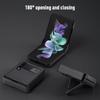 For Samsung Galaxy Z Flip 4 5g All -Inclusive Drop Protection Kickstand Phone Case Non -Fingerprint Cover For Galaxy Z Flip 4