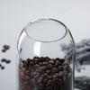 Aufbewahrungsglas aus klarem Glas mit Korkdeckel Aufbewahrungsflasche Versiegelter Behälter Teedose Müsli Kaffee Kreative Dekoration Luftdichtes Behälterset