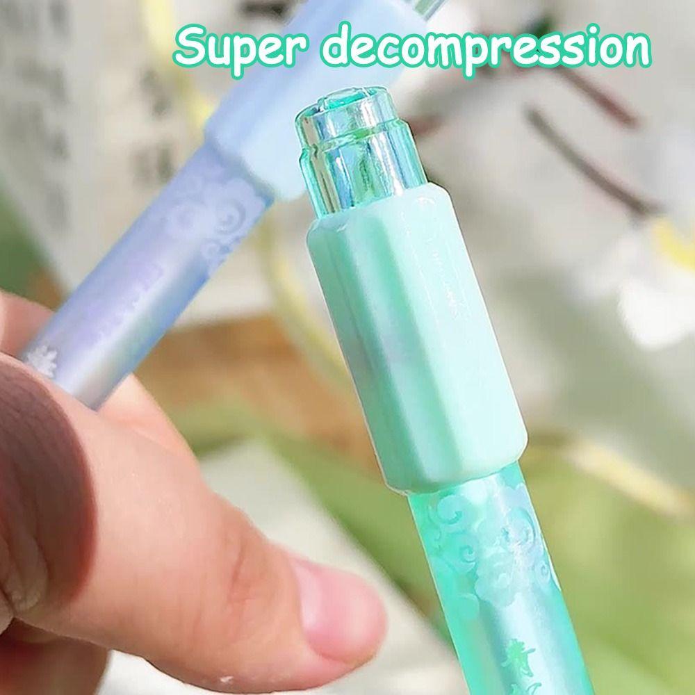 4PCS/Set Quick Drying Gel Pen 0.5mm Neutral Pen New Signature Pen  Writing Tool