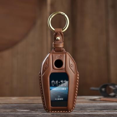 Passend für BMW 5 7er G11 G12 G30 G31 G32 I8 I12 I15 G01 G02 G05 G07 X3 X4 X5 X7 Leder Schlüsseltasche Schutz