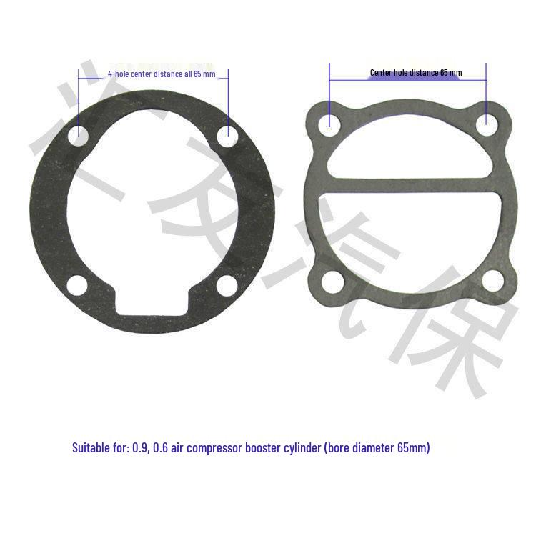 Air Compressor Accessories: Asbestos Paper and Steel Cylinder Gaskets, Inflation Pump Valve Sheet