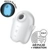 Glowing Ghost White Clitoral Stimulator - Satisfyer - Suction Stimulators