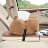 Car Tissue Boxes Capybara Plush Accessories Car Backseat Hanging Tissue Bag Box Plush Holder Cover Auto Toys Interior Decoration