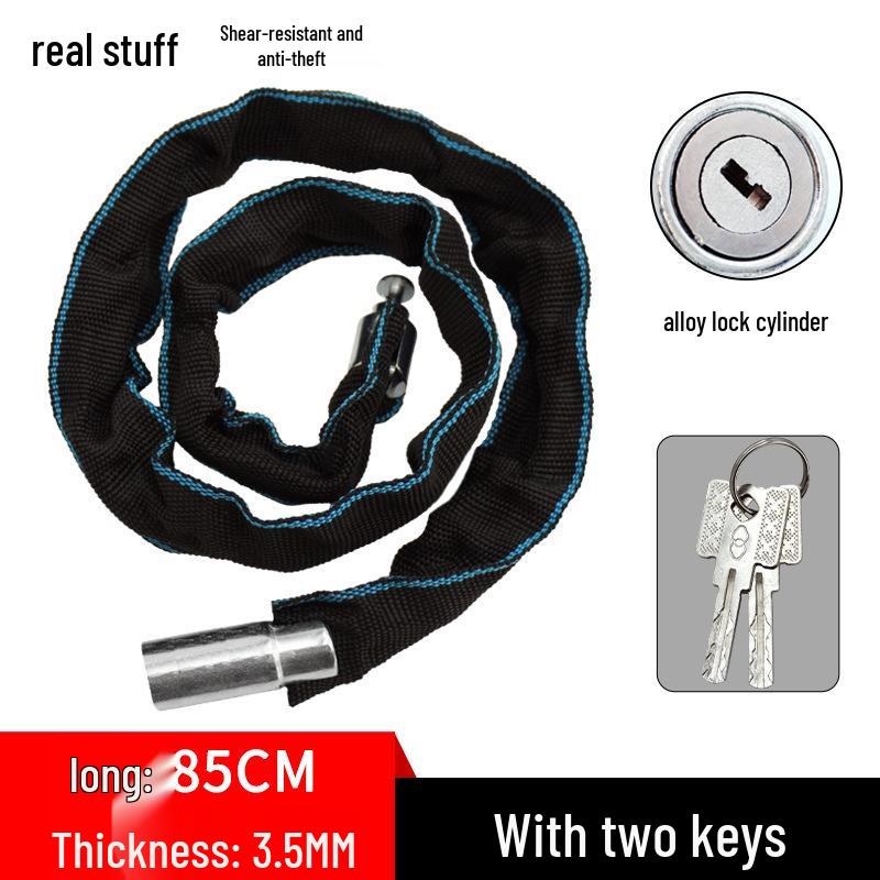 Copper Core Anti-theft Portable Bike & Scooter Chain Lock