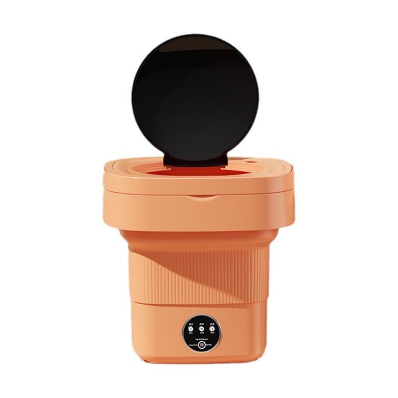 

Портативная складная стиральная машина для стирки нижнего белья, идеально подходящая для путешествий и кемпинга 【1】