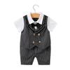 Heren Korte Mouw Zomer Romper voor Pasgeboren en Baby Jongens (0-1 Jaar) - Babykleding