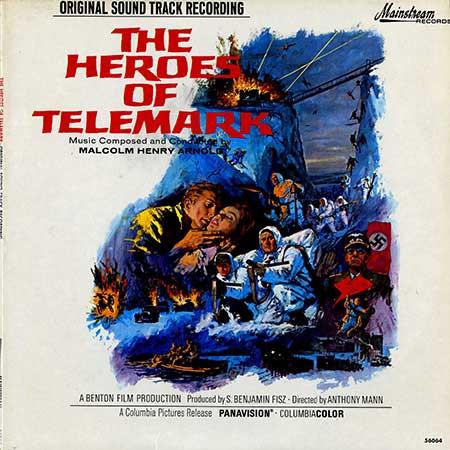 

LP Record MALCOLM ARNOLD - The Heroes Of Telemark: Original So 56064 Mainstream Reco 1965 US Soundtracks & Musicals Used