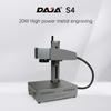 DAJA S4 Laser Engraver 20W Clndustrial Grade Laser Carving Machine with 20x20cm Engrave Area