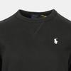 Polo Ralph Lauren Solid Logo Embroidered Crew Neck Long Sleeve Sweatshirt Women sweatshirt Black 211817662008