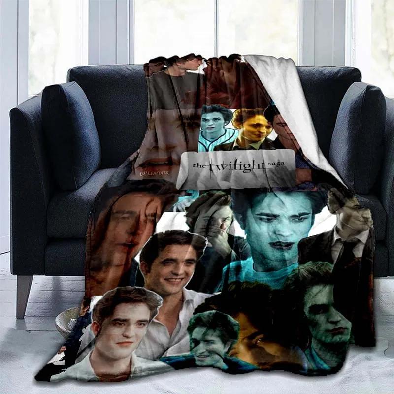 Twilight 3D printed blanket children's warm blanket soft and comfortable home travel portable blanket birthday gift blankets