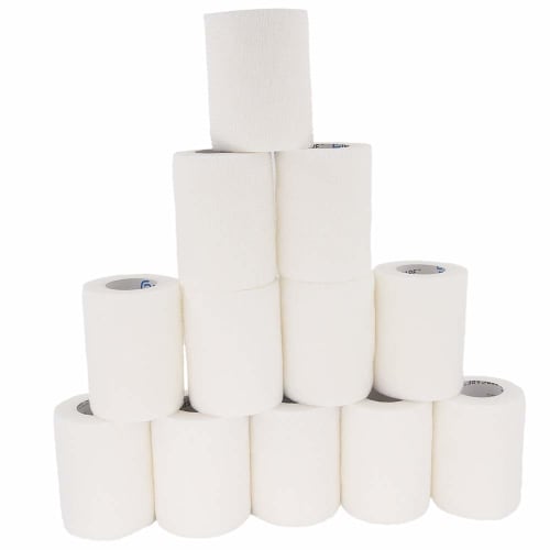 

Self-Adhesive Bandage, 7.5cm x 4.5m, Flexible, Breathable, Elastic, Compression Bandage, Multifunctional, Home Use, Nonwoven Cohesive Bandage Wrap, At