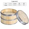 Bambus Dim Sum Dampfgarer Set