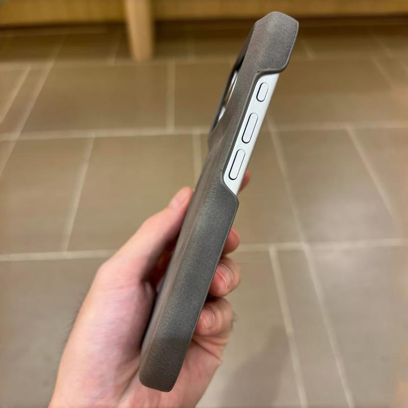 Lyxigt Fårskinn Magnetiskt Telefonfodral för iPhone 17 Air 13 Mini 12 11 14 15 Plus 16 Pro Max XS XR X Matt Fodral