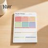 Sturdy Writing Pad for Daily Use A5 To-Do List Notebook, 50 Page Planner And Brain Dump Journal, Gift Graduation Birthday Binding Wear-Resistant Cover