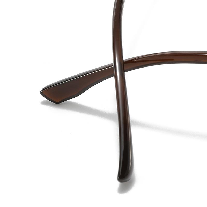 New Ultra Light TR90 Anti Blue Light Glasses Men's and Women's High-end Minimalist and Comfortable Square Business Glasses