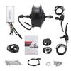Electric Bicycle Conversion Kit 36V 500W Rear Wheel Hub Motor Set with KT‑900S Display Meter for 12G Wheel