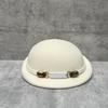 Blogger With Pink Wool Pearl Pot Hat Feminine Elegance Temperament Top Hat French Woolen Beret
