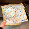 Women S Fresh Printed Square Scarf Fashion Versatile Summer Sun Protection
