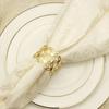6Pcs Hollow Metal Shape Napkin Ring Wedding Party Dinner Banquet Table Ornament
