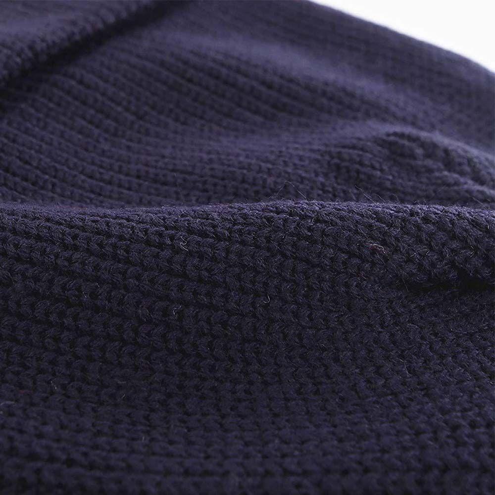 Unisex Ribbed  Knitted Warm  Hat  Beanie  Docker Hat