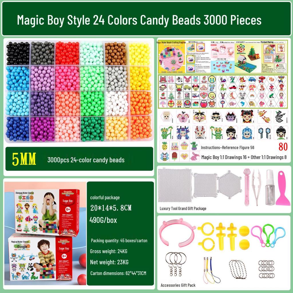 Mist Magic Water Soluble Sticky Beads DIY Handmade Toy
