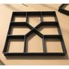 40cm DIY Paving Mold Reusable Concrete Paths Maker Plastic Walkway Pavement Mould for Garden