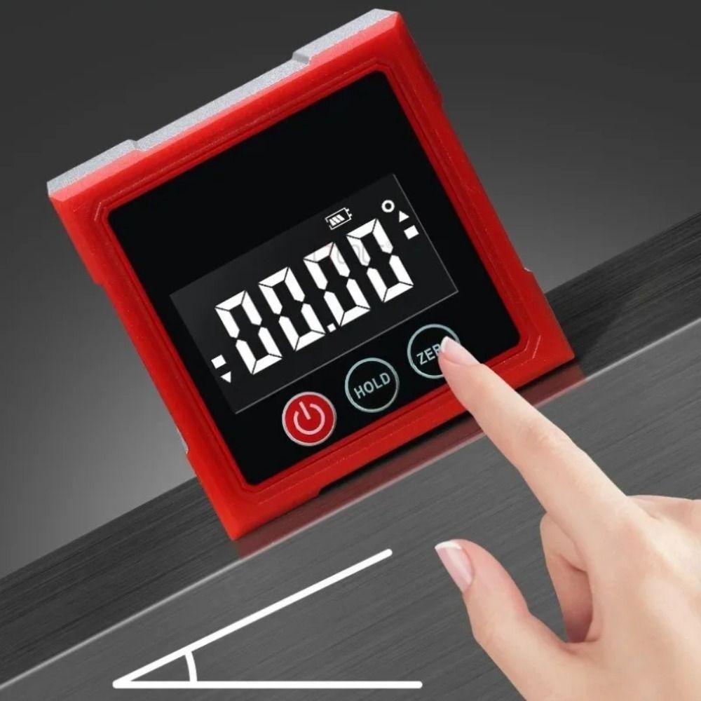Level Meter Digital Angle Dipmeter Electronic Angle Gauge Tilt Angle Box Electronic Level Laser