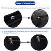 5Pcs Removable Zipper Slider Puller Instant Zipper Repair Kit Replacement For Broken Buckle Travel Bag Suitcase Zipper Head