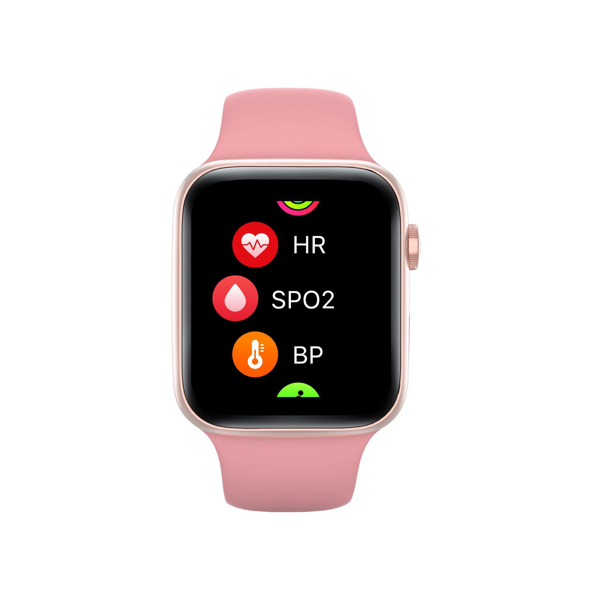 

Партия T344 Bluetooth Звонок Многофункциональные Водонепроницаемые Умные Часы для Здоровья розовый