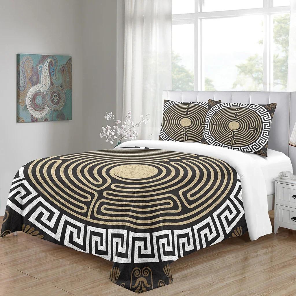 Lüks Tasarım Yorgan Kılıfı Seti Boho Baskılı Nevresim Takımları Tek Çift Tam Kraliçe Kral Boyutu Lüks Yatak Odası Dekorasyonu Altın Desenli Hediyeler