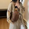 Women's Retro Leopard Print Crossbody Bag Fashion Casual Chest Bag & Fanny Pack, Versatile Practical for Daily Commute