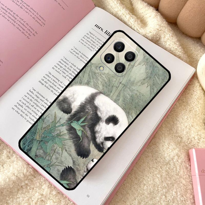 Chinese Bear Panda Case For Samsung Galaxy M31 M13 M11 M12 M14 M15 M06 M16 M36 M56 M53 M32 M52 M35 M55 M34 M54