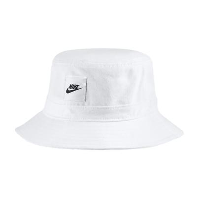 Nike Športový klobúk typu bucket Biela Bežný CK5324-100