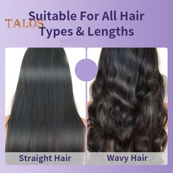 Wired Curling Brush 38MM LED Display Thermal Brush Fast Heating Negative Ion Round Brush Electric Hair Straightening Curling Wand Tools