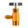 Baxnore Bottle Valve, Precision 1/4 SAE Thread Bottle Opener Valve, Air Conditioner Resisting